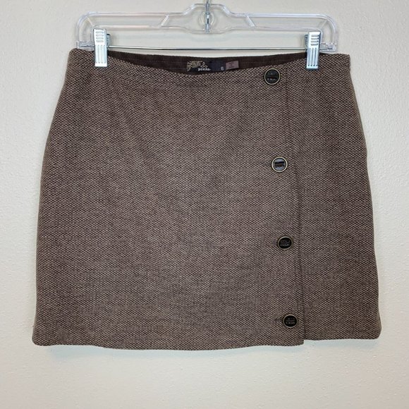 Prana Dresses & Skirts - prAna 6 Nicky Wool Blend Espresso Skirt